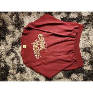 Vintage VTG 90's Sanibel Island Florida 1996 Red Crewneck Sweatshirt Womens XL